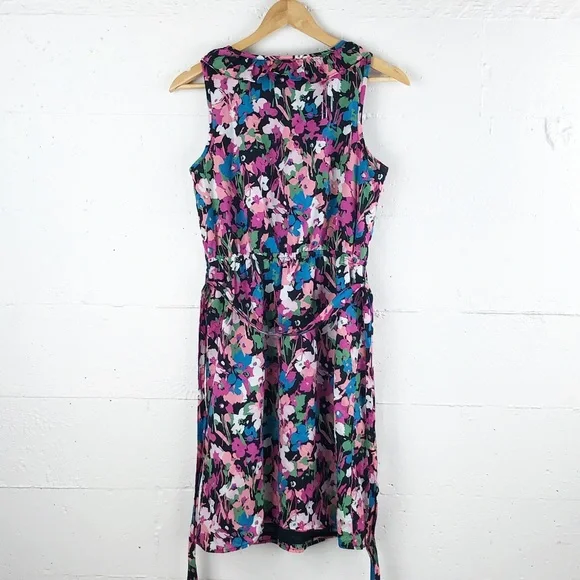 GAP Floral Tie Waist Dress - Picture 11 of 12